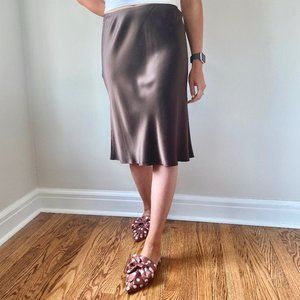 Michael Kors Silk Midi Skirt